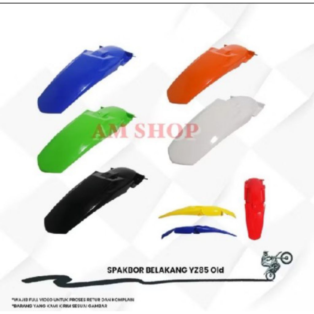 REAR FALCON YZ85/16 REAR MUDGER YZ 85 2016 REAR FENDER YZ85/16 REAR WING YZ 85 2016
