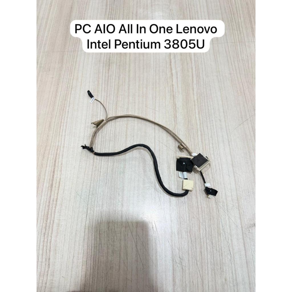 สายเคเบิลแบบยืดหยุ่น LCD PC AIO All In One Lenovo Intel Pentium 3805U