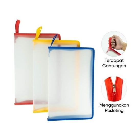 SCHOOL BAG F4 ZIPPER MESH BAG MAP / CARRY MAP