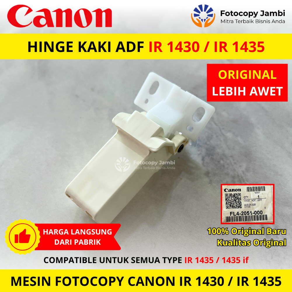 ซ้าย ADF บานพับเท้า Canon IR 1430 1435 C1225 C1325 C1335 ADV C250 C350 C351 MF810 MF820 MF830