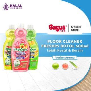 Bagus Fresh 99 Floor Cleaner Botol 600 mL - Cairan Pembersih Lantai