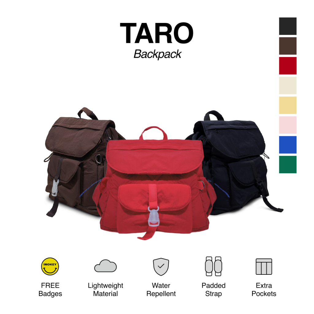 IMOKAY Taro Backpack - กระเป๋าเป้ร่มชูชีพ