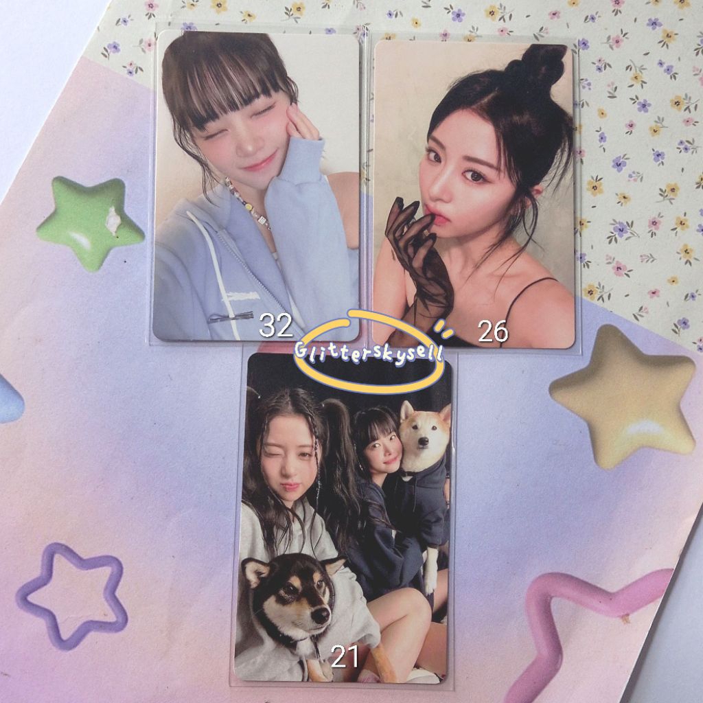 [Ready] Le Sserafim Unforgiven Antifragile photocard อย่างเป็นทางการ Chawon Yunjin Eunchae Unit Kazu