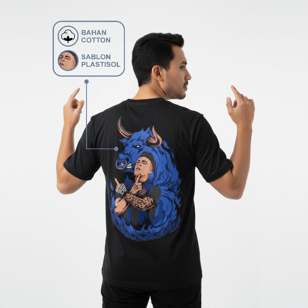 เสื้อยืด Lautaro Martinez El Toro Inter Milan