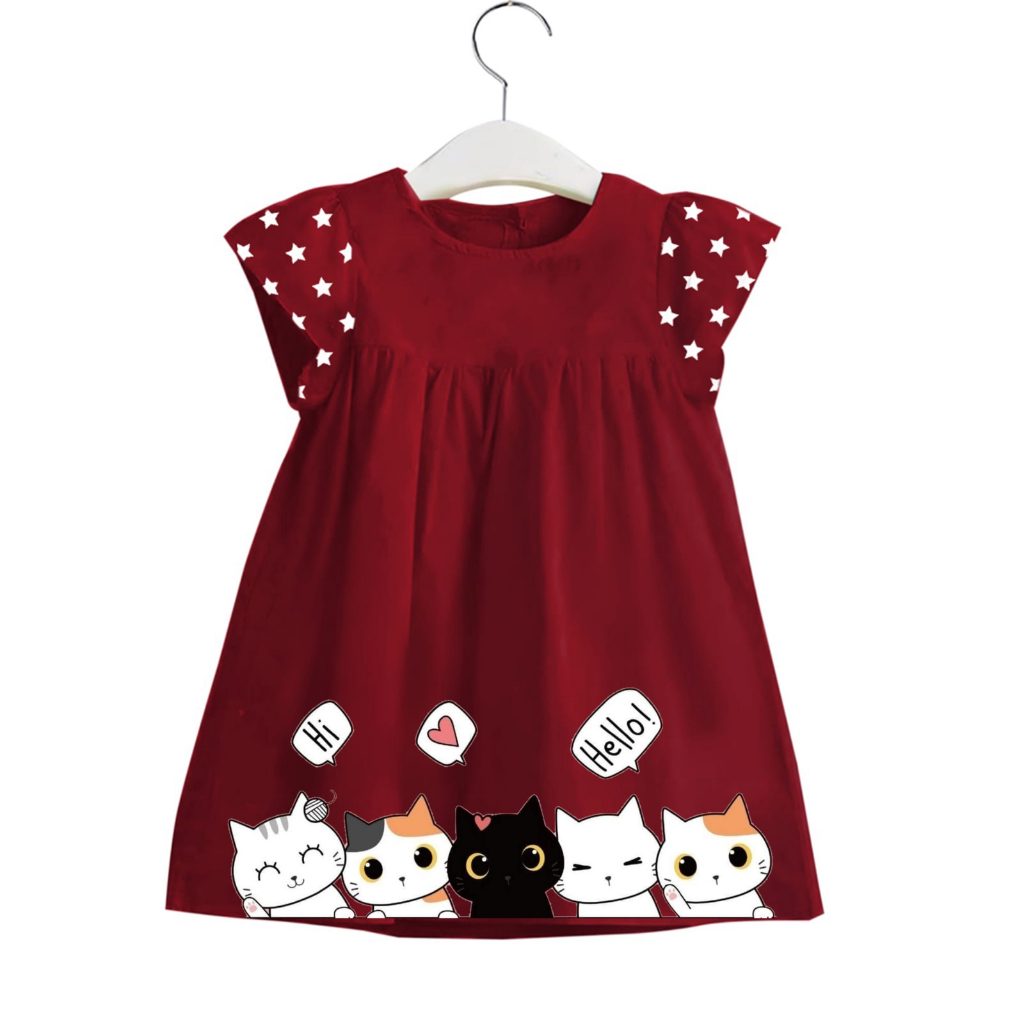 Hi Hello Girls Dress 1-4 Years