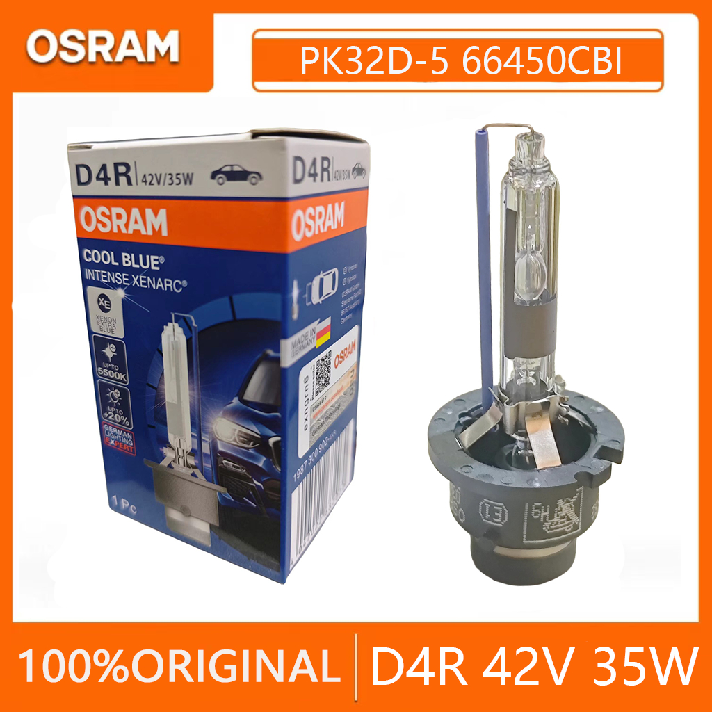 OSRAM HEADLIGHT BULB D4R. 42V 35W PK32D-5 66450CB