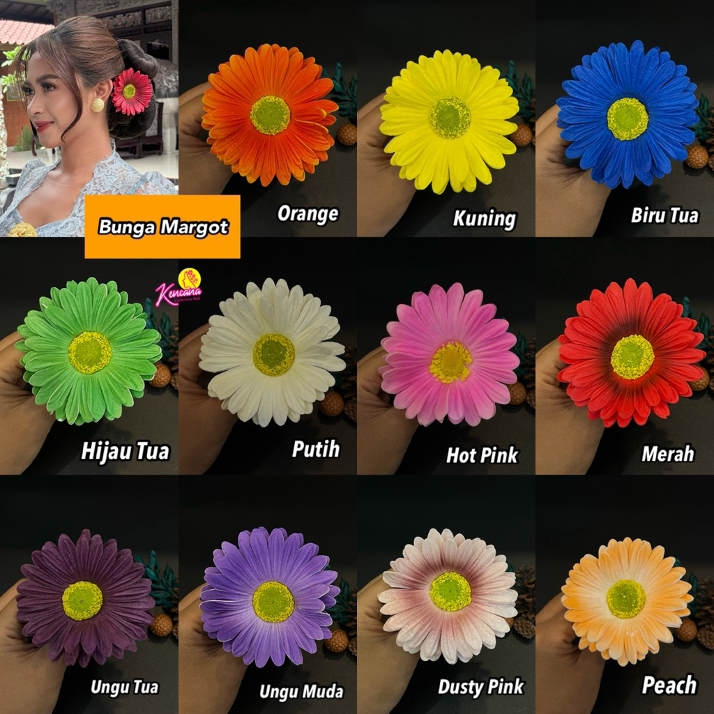 Margot Flowers / Hairdo Flowers สําหรับซาลาเปา