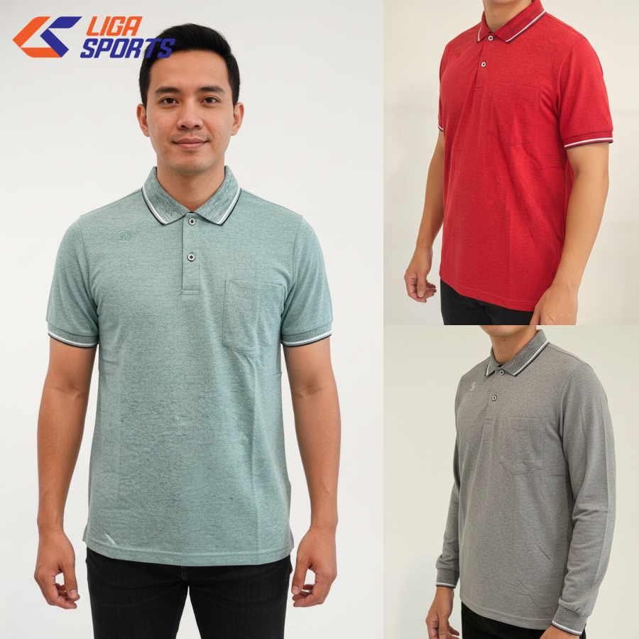 เสื้อยืดคอปกกีฬา Kenzo Athlet มีกระเป๋าดั้งเดิม