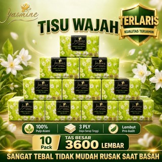 [Harga kejutan]Yasmine 6,8,10 PACK 360 helai 3 ply harga promo murah gratis ongkir bisa cod tisu kering murah promo tissue murah facial tissue tisu dapur