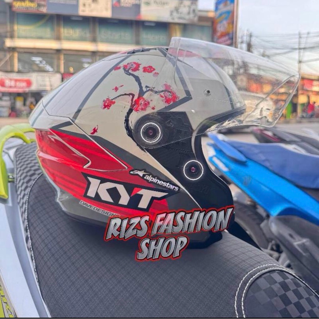 KYT NFJ HELMET TITANIUM BOLT - KYT TTR JET - ORIGINAL P TITANIUM 4 ชิ้น