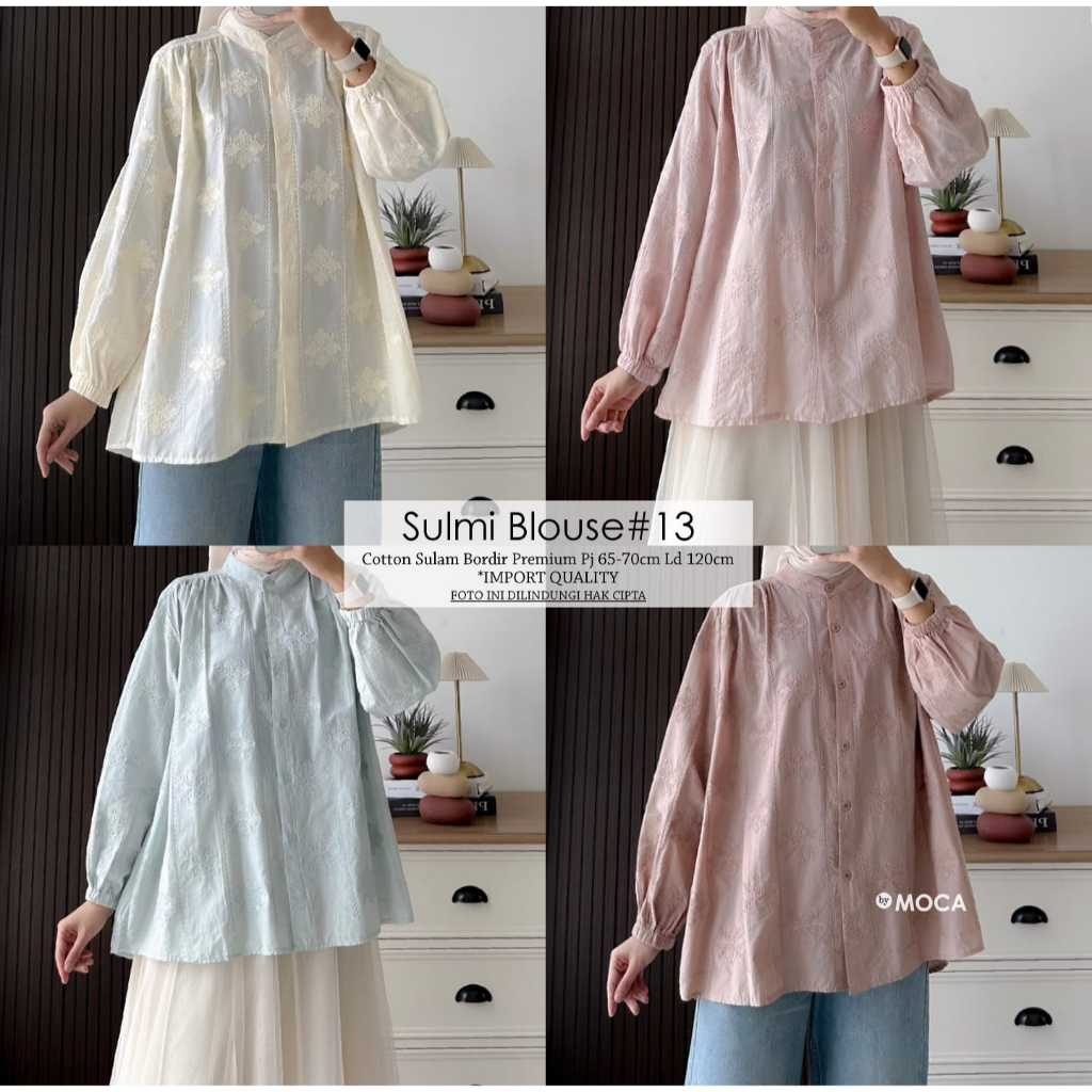 เสื้อผ้าผู้หญิง HQ SULMI BLOUSE 13 จาก MOcA FASHION STORE