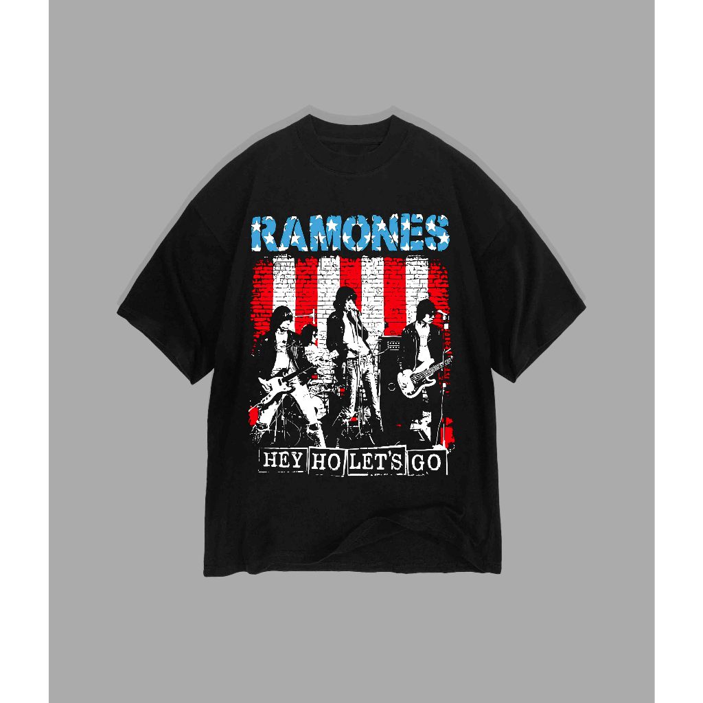 Ramones - Hey Ho Lets Go | เสื้อยืด Ramones Hey Ho Lets Go