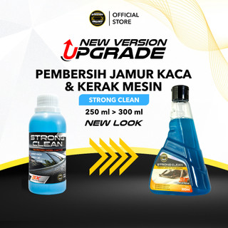 GARASI AGAN Strong Clean 300ml Pembersih Jamur Kaca & Kerak Body Mobil Kerak Mesin Waterspot Remover