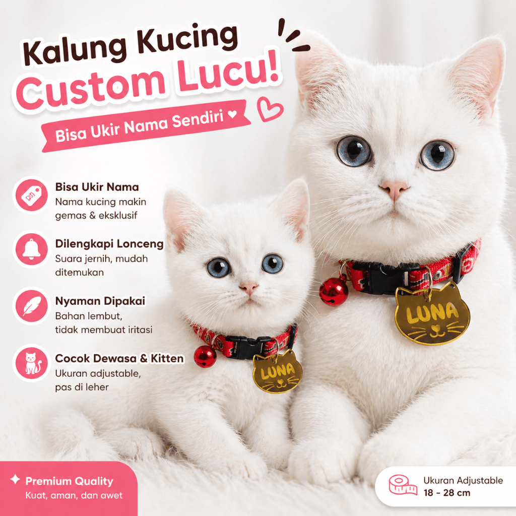 Pawnesia Custom Cat Necklace with Bone Motif จี้ทองสําหรับลูกแมวผู้ใหญ่