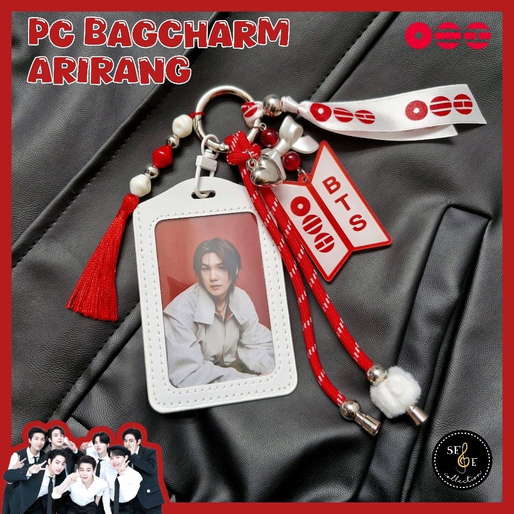 PC BAGCHARM ARIRANG BTS BANGTAN