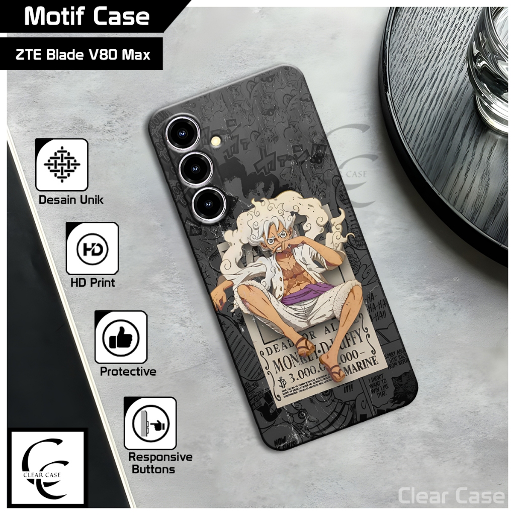 HP ClearCase - ZTE blade V80 Max V70 Max V70 Design V70 ล่าสุด - เคสซิลิโคนโทรศัพท์กล้อง Pro แบบยืดห