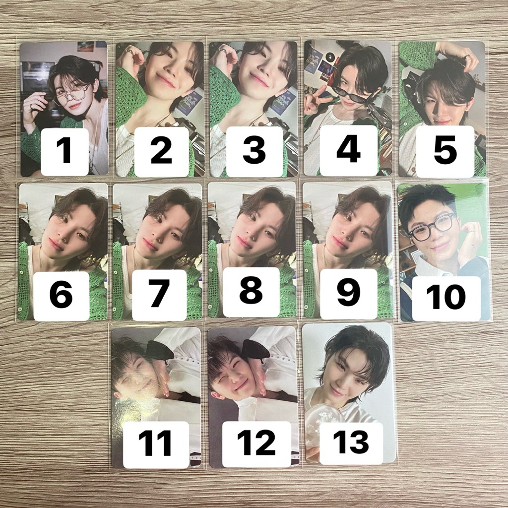 SEVENTEENZI PHOTOCARD OFFICIAL svt pc scotups choi seungcheol kkuma cimmu cheol its tc การ์ดสะสม jxw