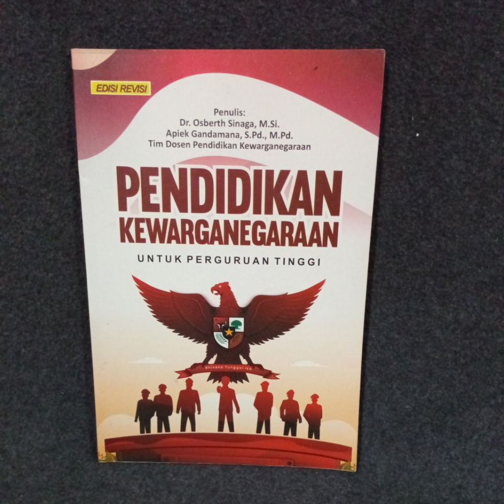 หนังสือ CITIZENSHIP EDUCATION สําหรับระบบประหยัด - ดร. OSKAR SINAGA, M. เดอะวัน