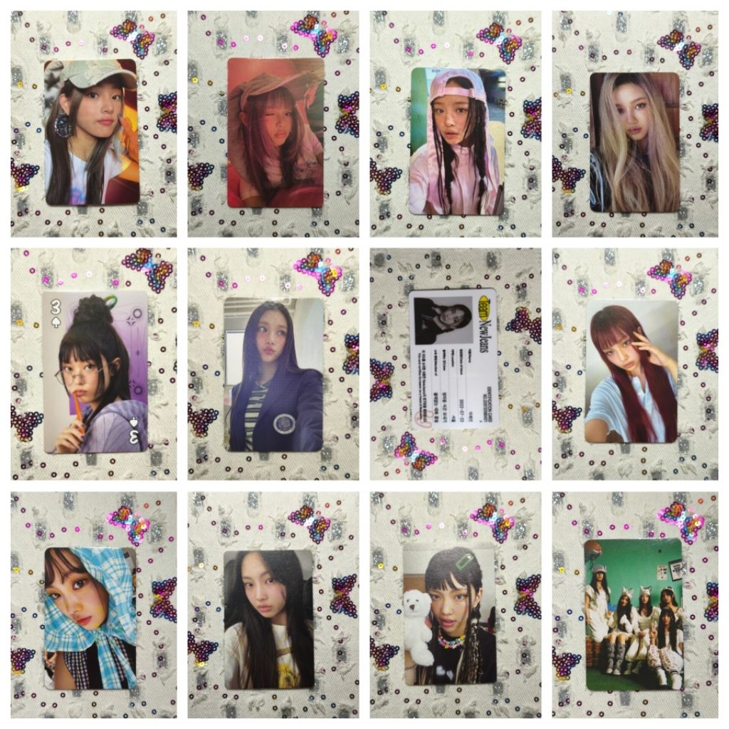 Photocard newjeans อย่างเป็นทางการ weverse vers njz