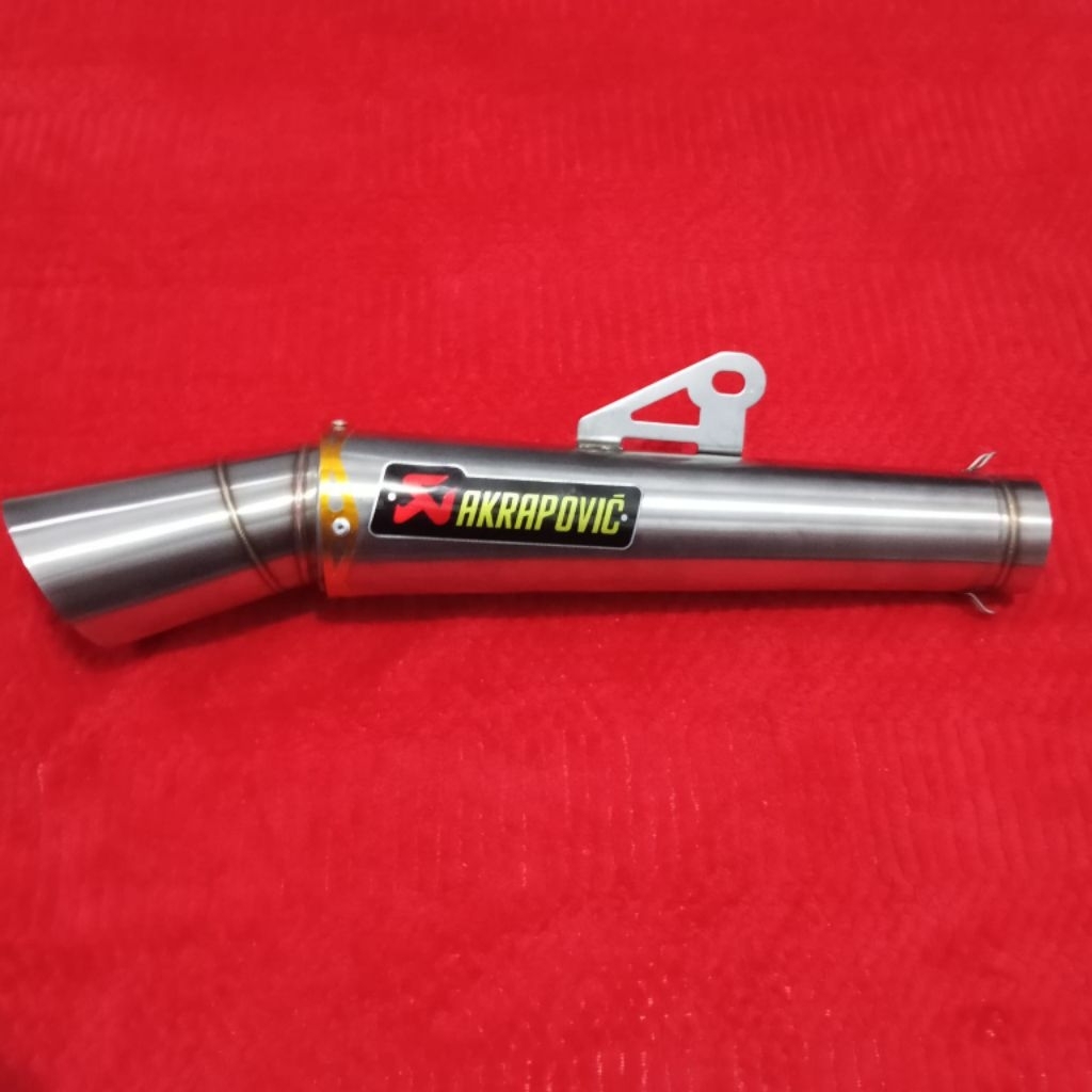 Canister เท่านั้น ช่องแข่งท่อไอเสีย Akrapovic 51mm