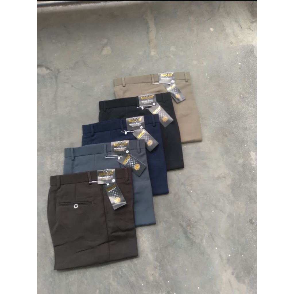 กางเกงสํานักงานทางการผู้ชาย Samclass Original Regular Fit