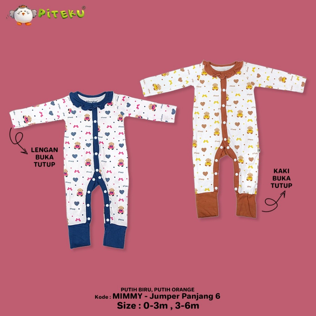 PITEKU - MIMMY NEWBORN JUMPER - SLEEPING JUMPER / LONG JUMPER FOR NEWBORN CHILDREN