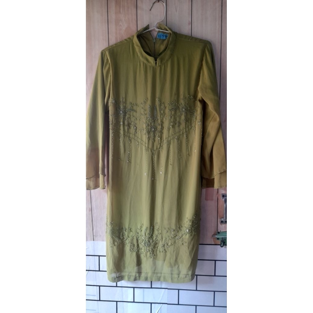 HIJAU GREEN MOTE TUNIC UK LD 100/P 100