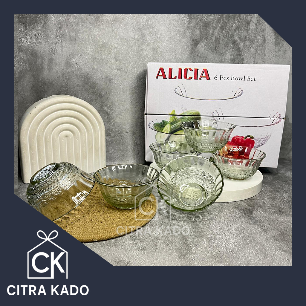 ALICIA COWBOY/ แก้ว 6 ชิ้น COWBOY/ 5 นิ้ว COWBOY