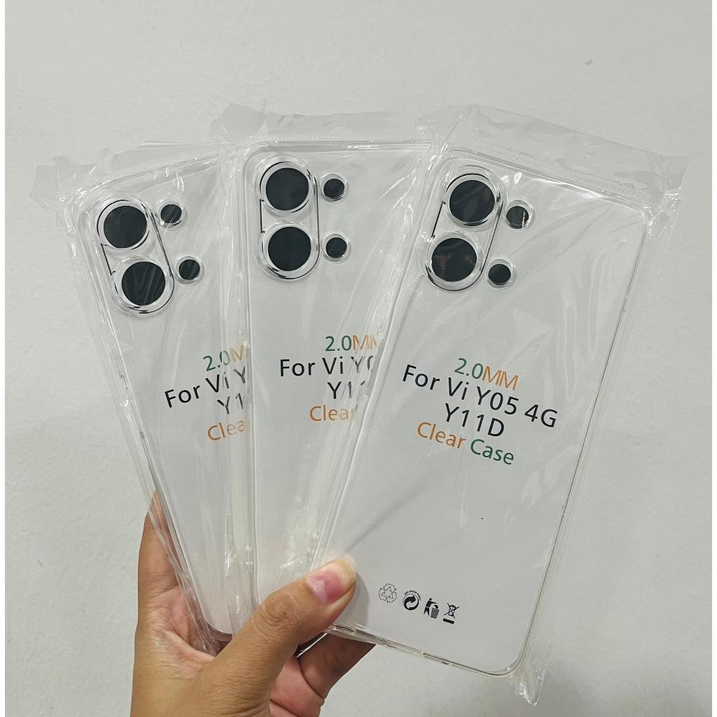 Vivo Y05 Clear Armor Case - Vivo Y05 Softcase ถุงลมนิรภัย เกราะใส Vivo Y05- Vivo Y05