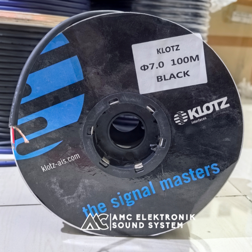 Klotz MC2000 MC 2000 สายไมโครโฟนของแท้โดยมิเตอร์