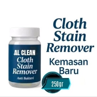 pembersih noda di pakaian penghilang noda baju serebuk ajaib Al clean stain remover:netto 200 gr