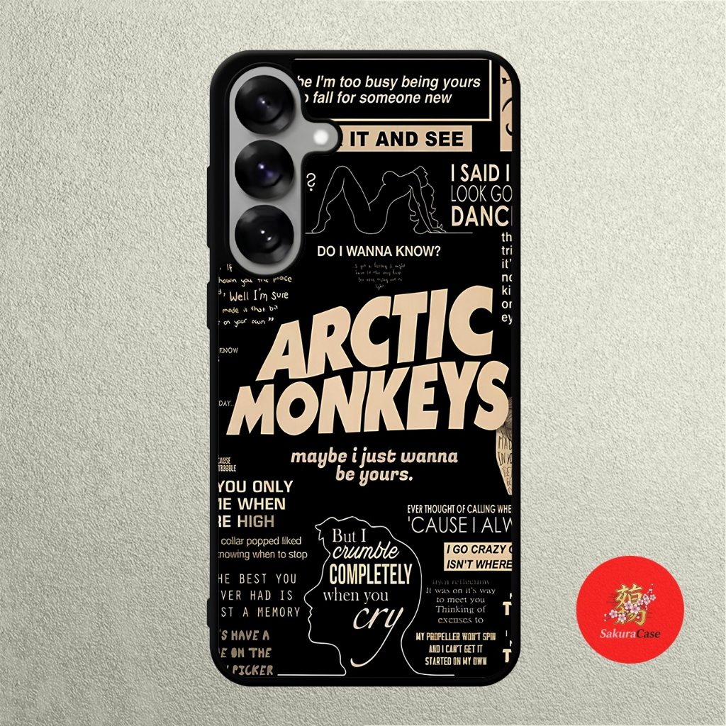 เคส A5x Series A56 A36 A50 A50 A51 A52 A53 A54 A55 ยาง Softcase Arctic Monkeys Billboard