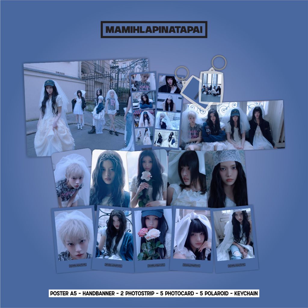 ILLIT MAMIHLAPINATAPAI FANKIT / FANKIT SET KPOP MERCH / FANKIT MERCH FANKIT KPOP