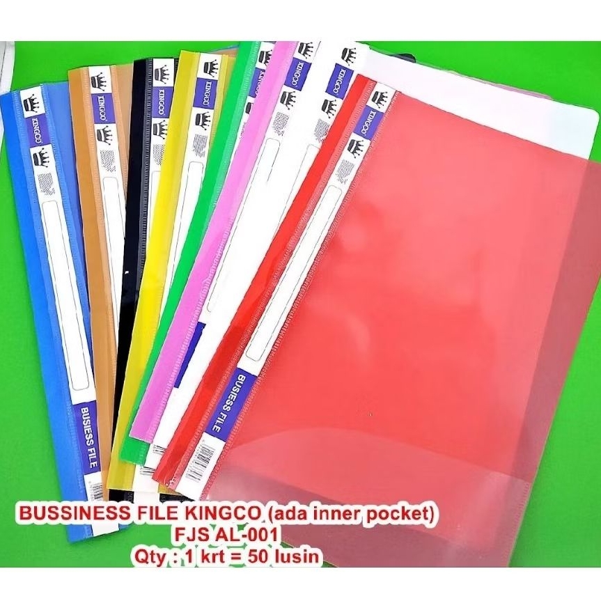 KINGCO BISSINES FILE MAP (WITH INNER POCKET) FJS Al-001