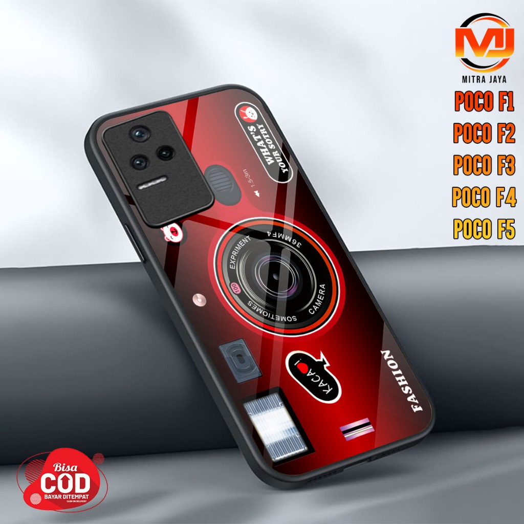 ล่าสุด POCO F1 / F2 Pro / F3 / F4 / F5 / F6 / F7 Case - เคสแฟชั่น เคสกล้อง Hp Case Softcase Glossy B