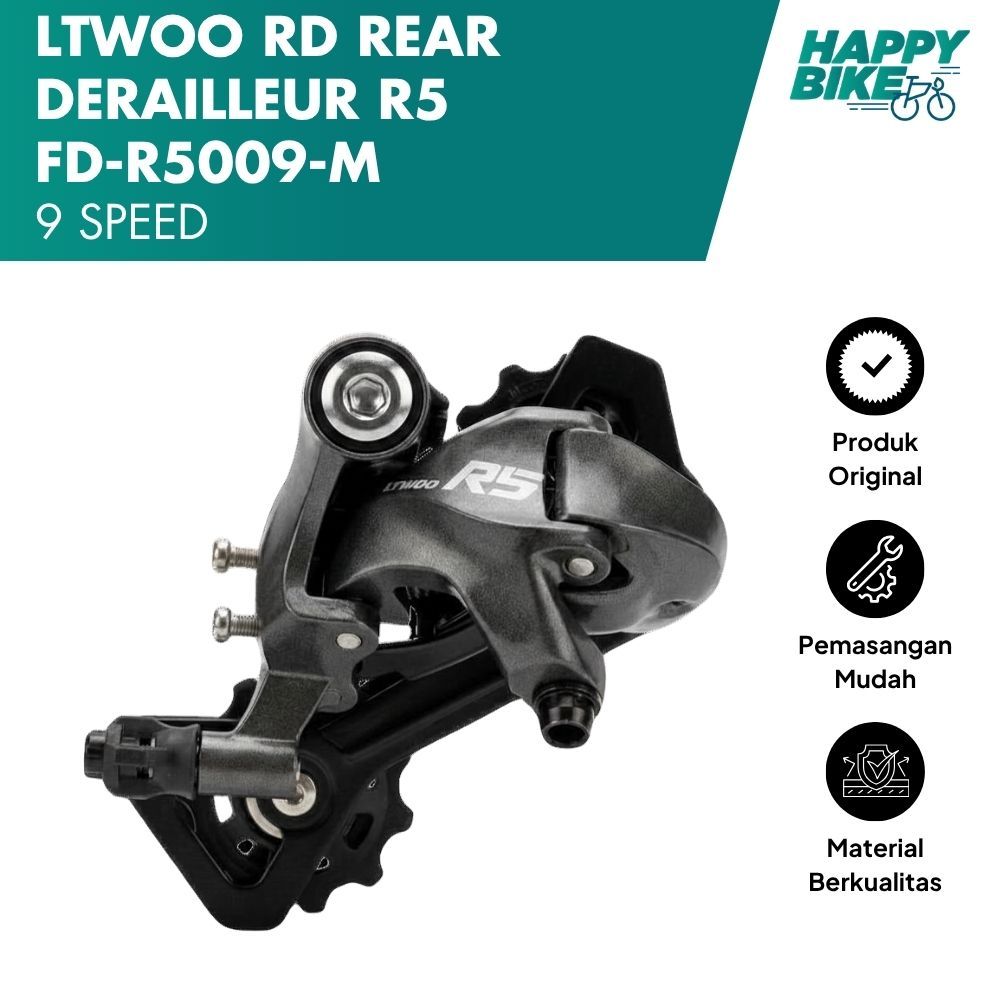 LTWOO RD ตีนผีหลัง R5 2x9 ความเร็ว FD-5009-M จักรยาน