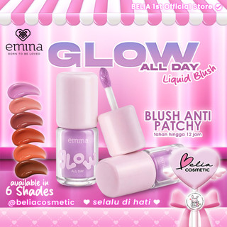 [ BELIA ] EMINA All Day Glow Liquid Blush | Blush On Cair | Perona Pipi