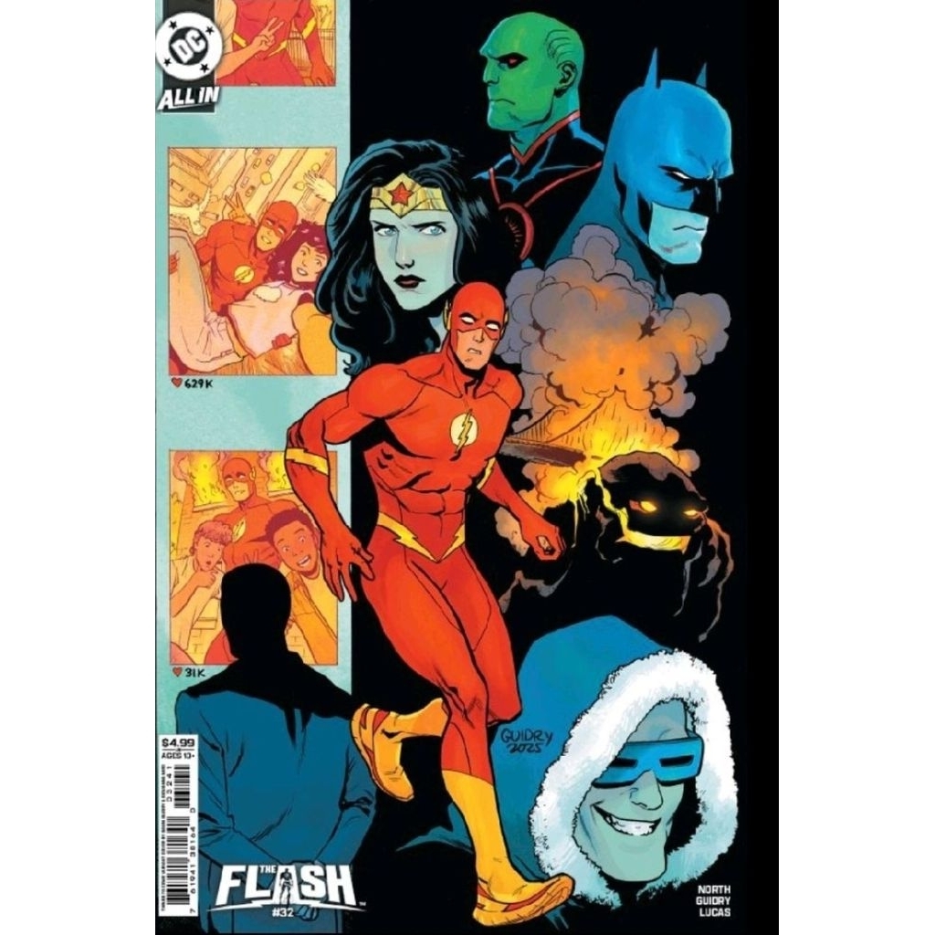 The Flash 32 Cover D Gavin Guidry Things to Come Variant