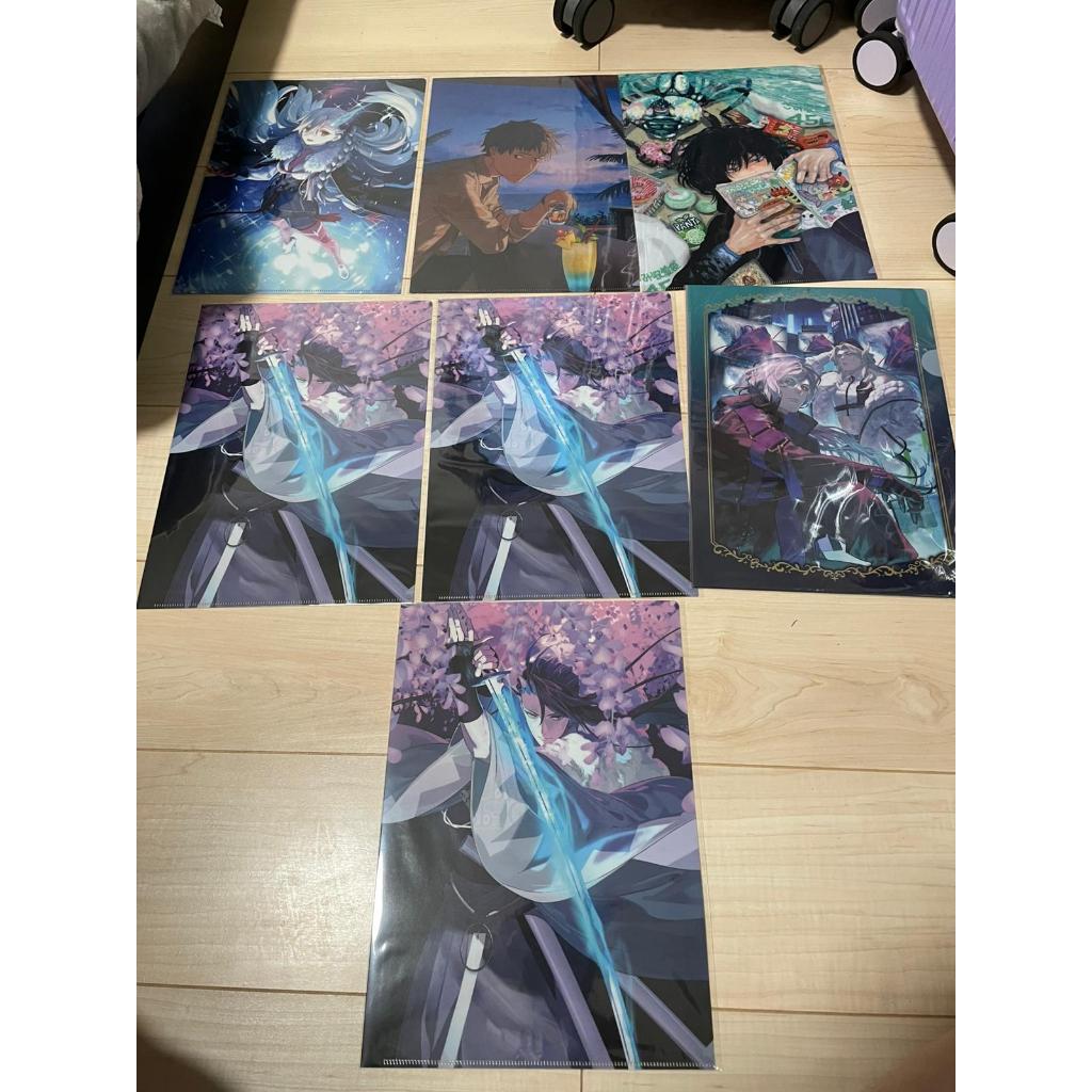 Fate Grand Order FGO Servant Art Chronicle FA Exhibition A4 Clearfile Clear File Olgamarie Hajime Ko