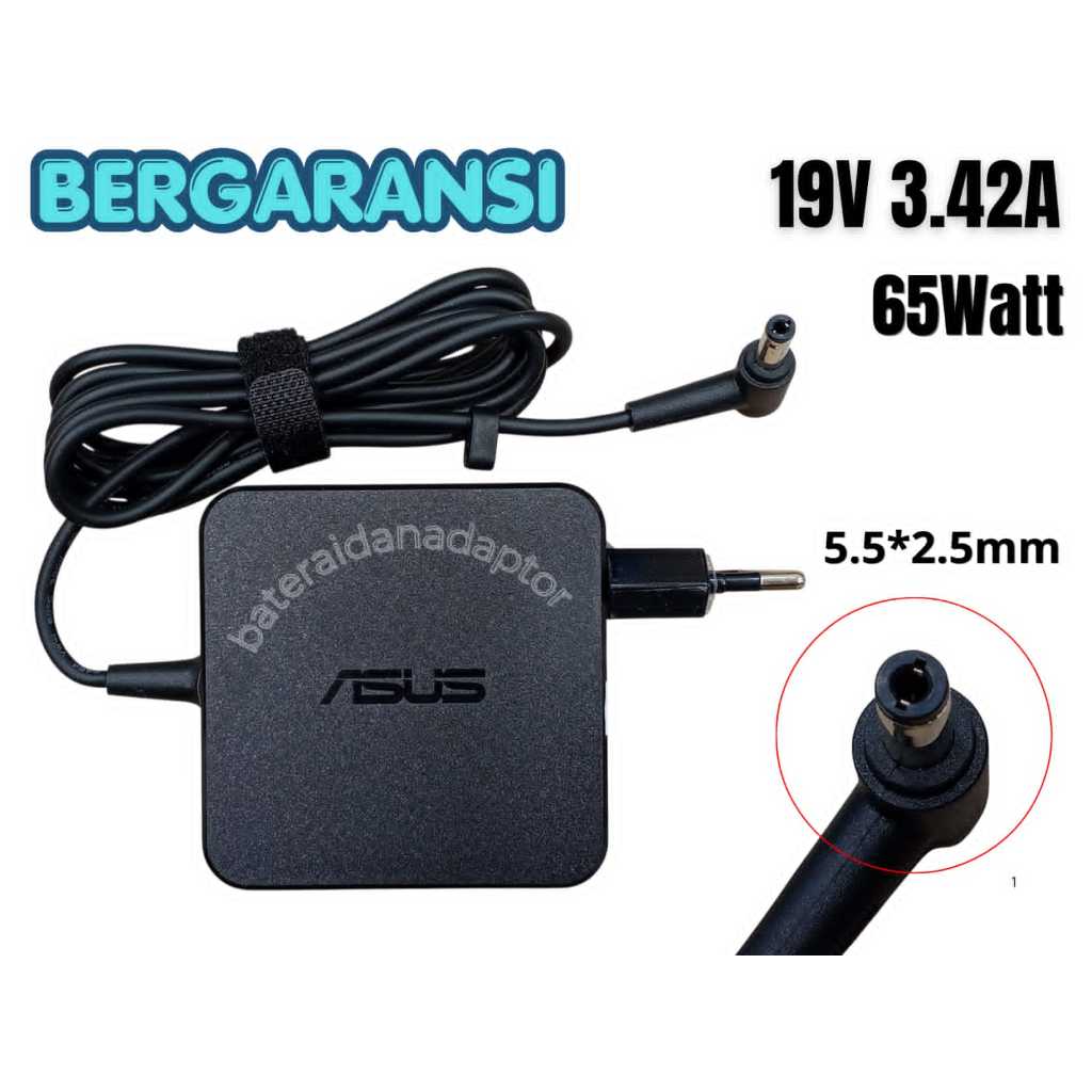 ASUS AC ADAPTER Monitor TUF Gaming VG27AQ VG27BQ / 19V-3.22A (5.5*2.5) 65W ใหม่