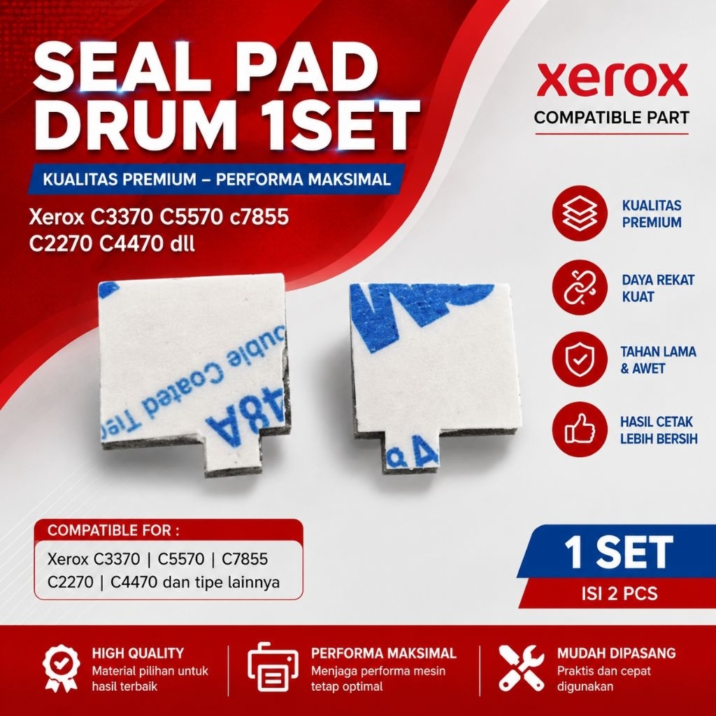 SEAL PAD DRUM 1SET Xerox C3370 C5570 c7855 C2270 C4470 ฯลฯ