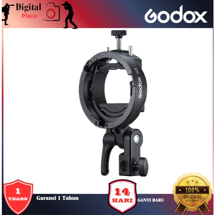 Godox S3 Speedlite Bracket สําหรับ Godox V1 AD200Pro AD200ProII AD300Pro AD400Pro AD100Pro V860III /