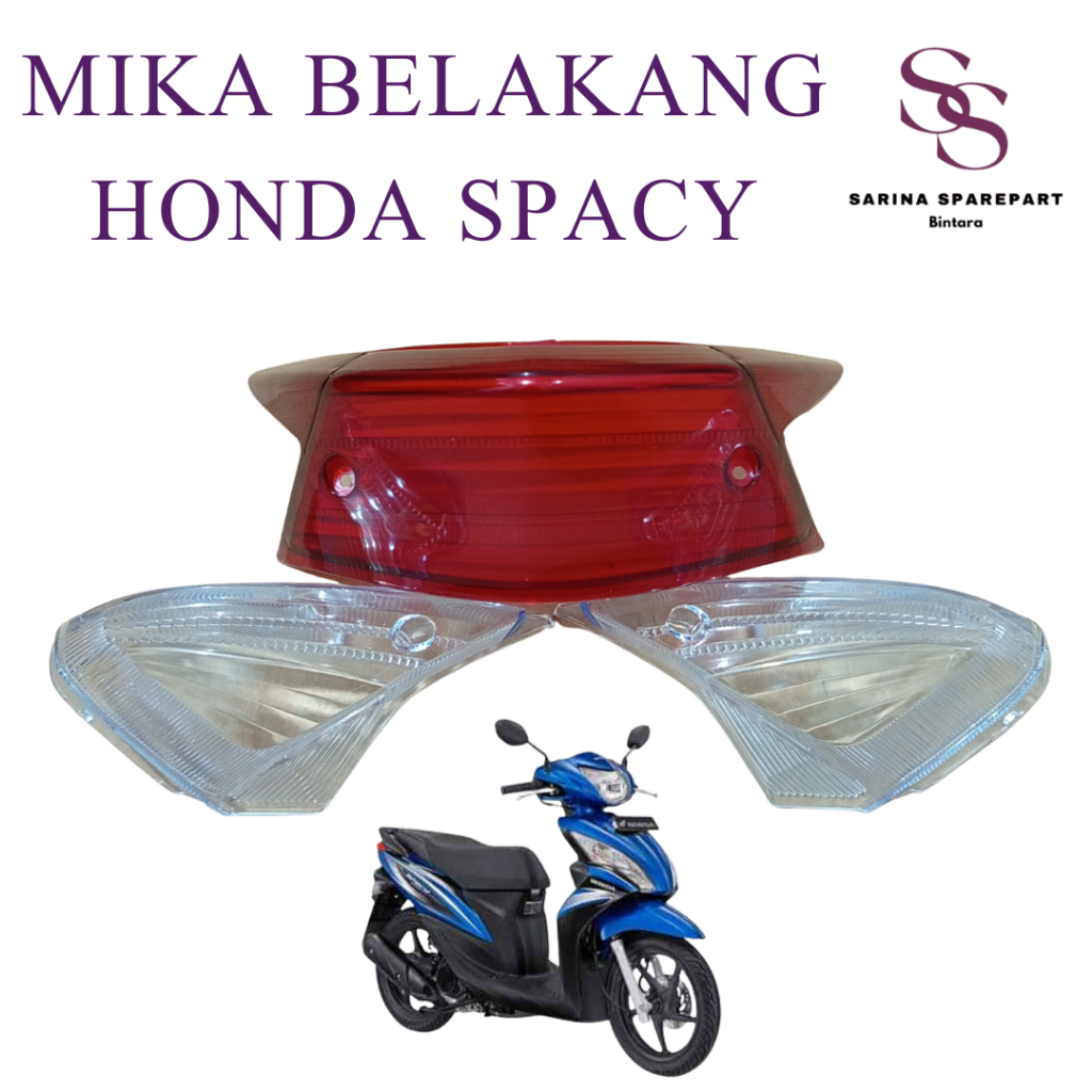 Honda Spacy คาร์บูเรเตอร์ไฟท้าย Mica Spacy fi Stoplamp Mica ยี่ห้อ Narita