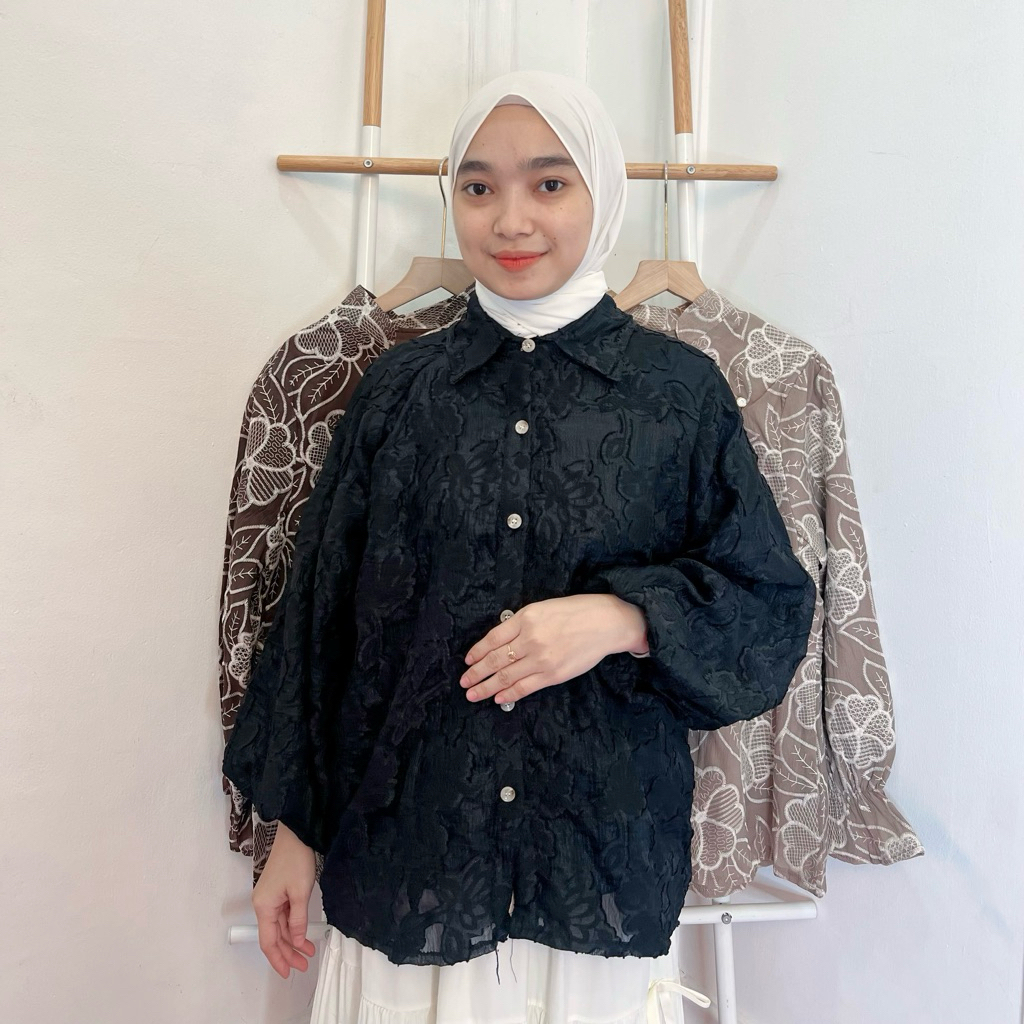 เสื้อแฟชั่น KEMEJA Jaguar karen