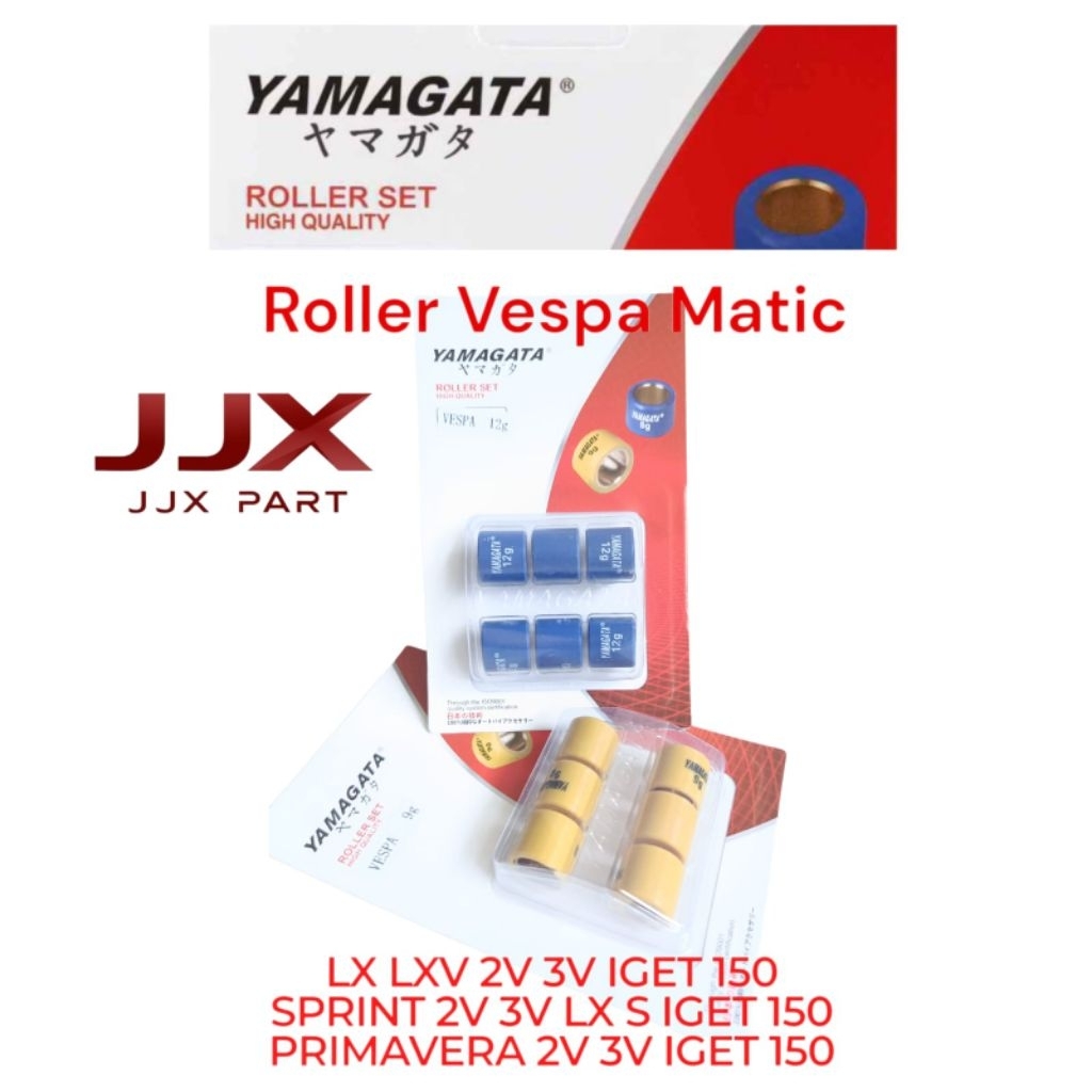 ROLLER RACING VESPA MATIC 8 9 10 11 12 15 กรัม PIAGGIO LX LV PRIMAVERA SPRINT 2V 3V IGET