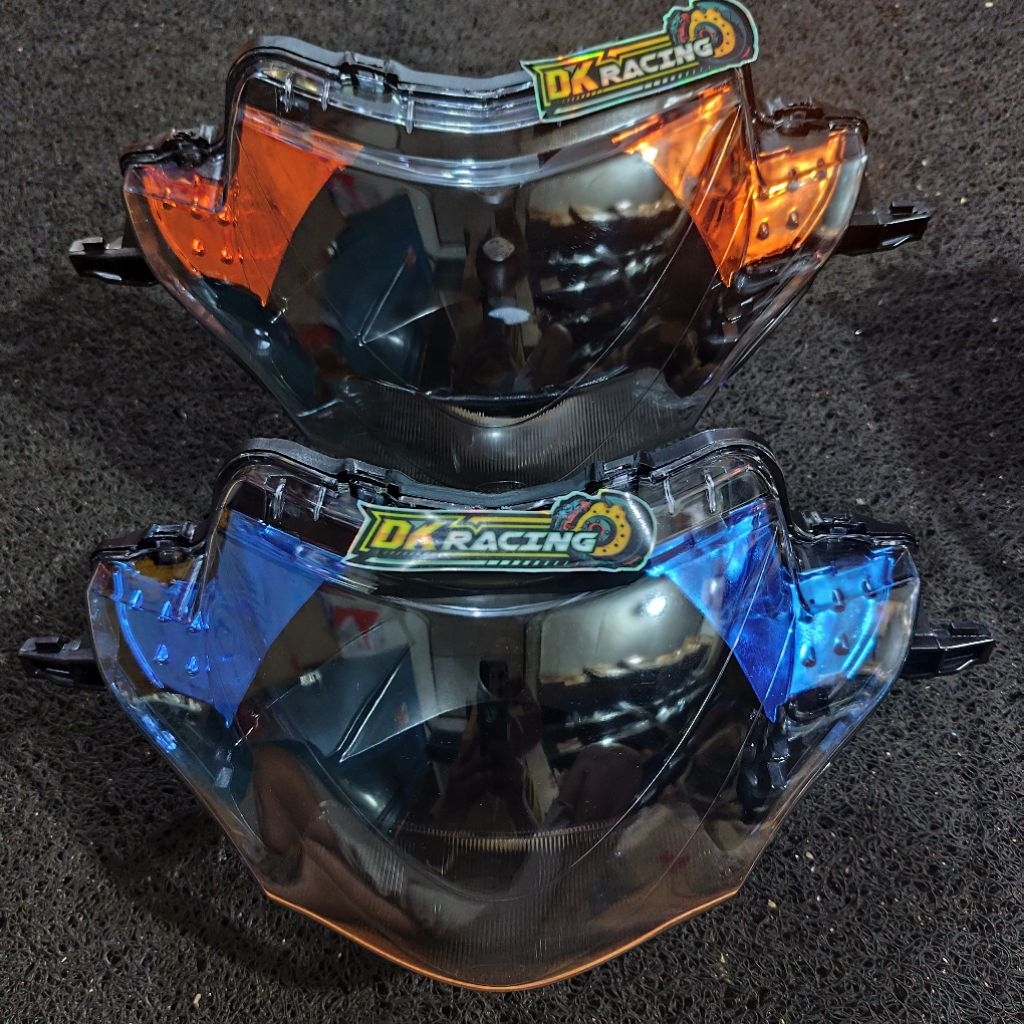 SUPRA X 125 OLD HEADLIGHT RESCTOR SUPRA X 125 OLD COSTUME SMOKE ORANGE BLUE HANDLAMP SUPRA X 125 OLD HEADLIGHT SUPRA X 125 OLD COSTUME QUALITY