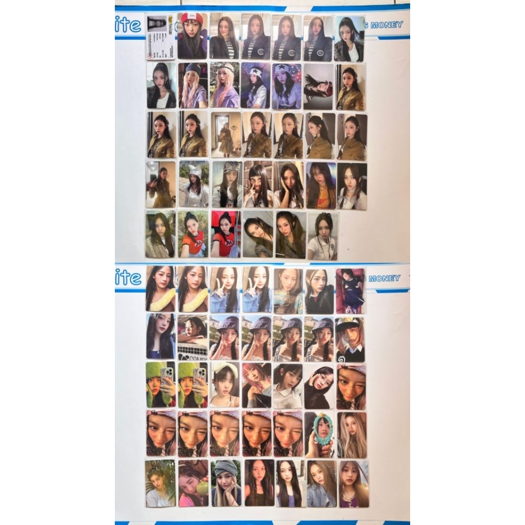 Wts ขาย aab pc photocard newjeans njz minji bani danielle haerin hyein season partings 2025 line fri