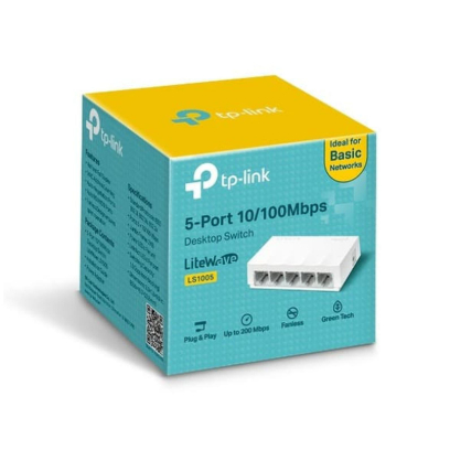 TP-LINK LS1005 SWITCH HUB 5 PORT 10/100Mbps