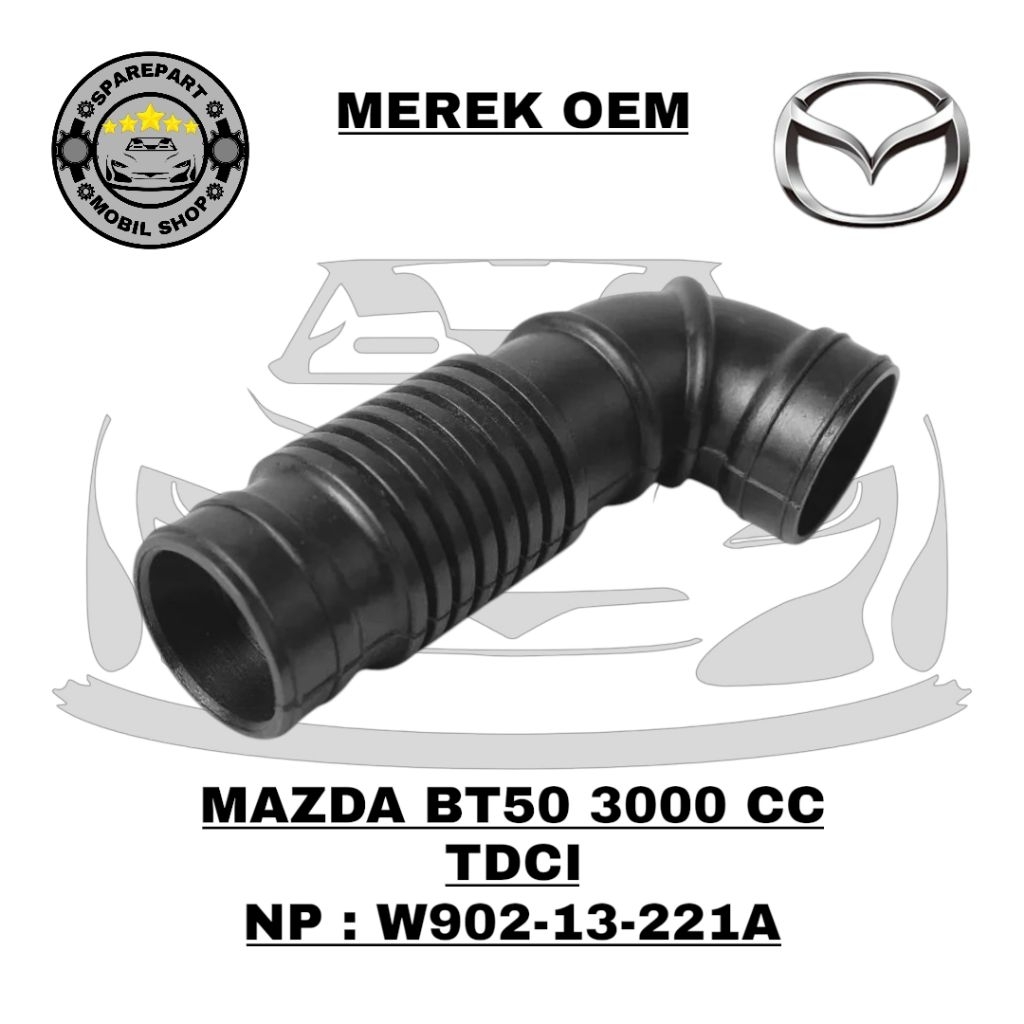 สายกรองอากาศ Mazda Bt50 3000 Cc