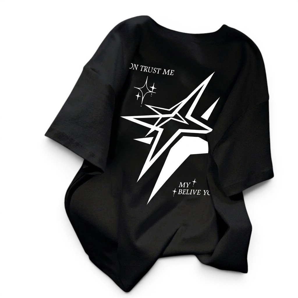 เสื้อยืด WENZ belive star motif - เสื้อยืด unisex